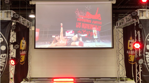 内藤選手の入場曲体験画像