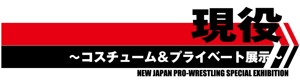 「現役」コスチューム＆プライベート展示